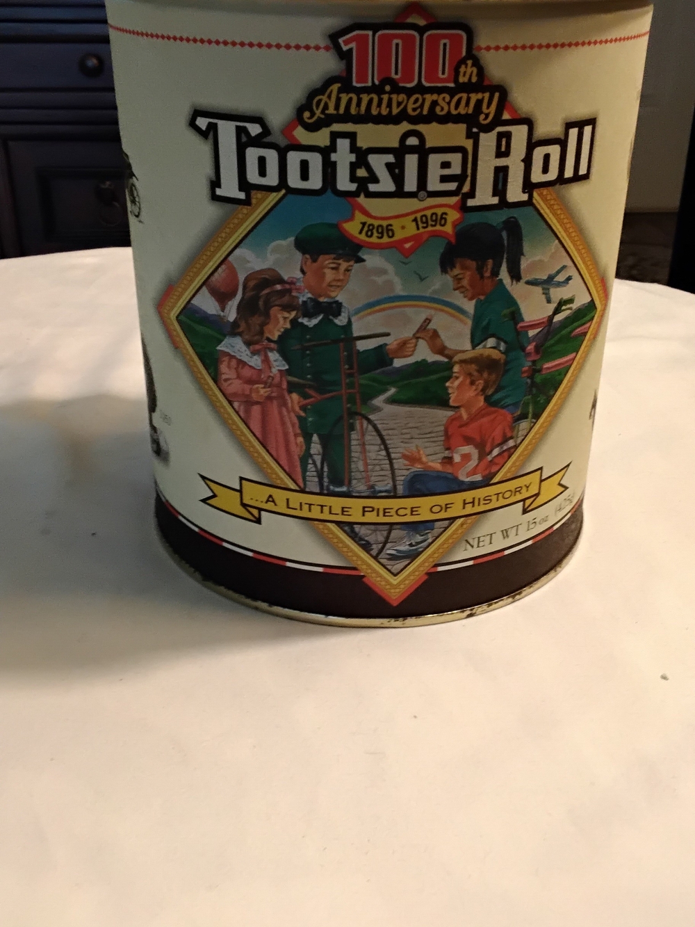 100th Anniversary Tootsie Roll Collectors Tin 1896 - 1996